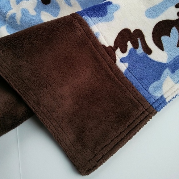 Baby Snuggle Blanket - Handcrafted - Minky - Picture 3 of 4